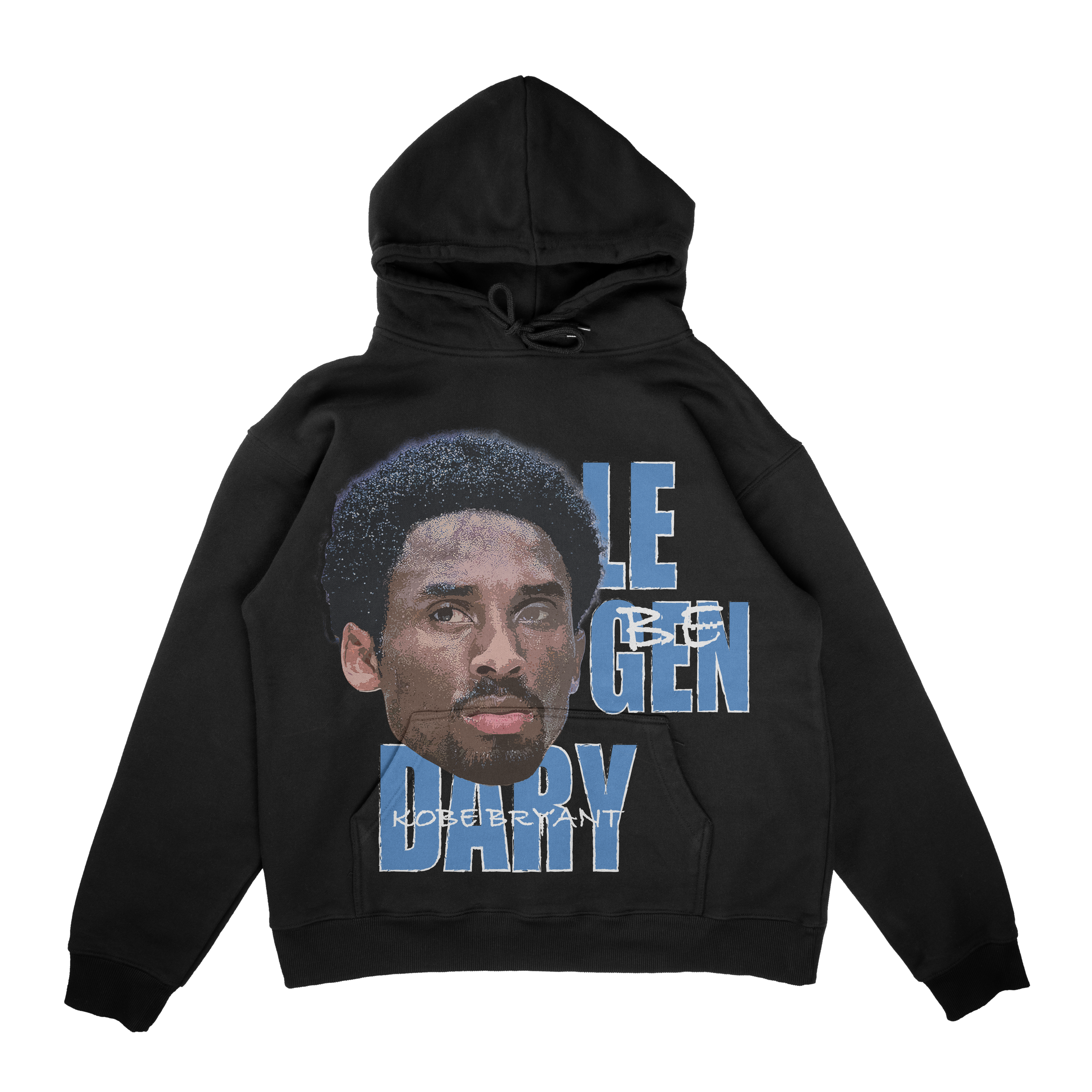 Big Head Kobe Black Hoodie