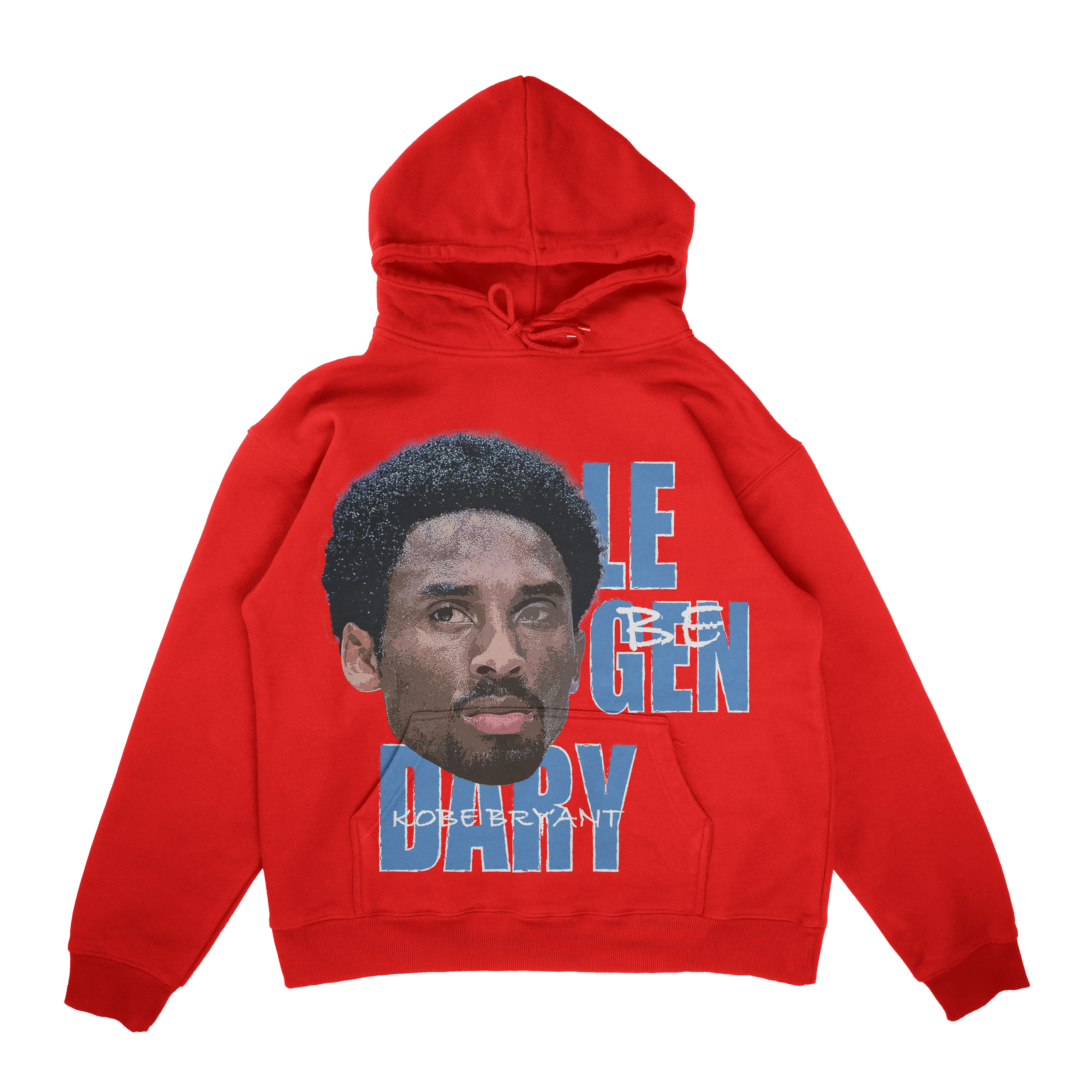 Big Head Kobe Hoodie Red