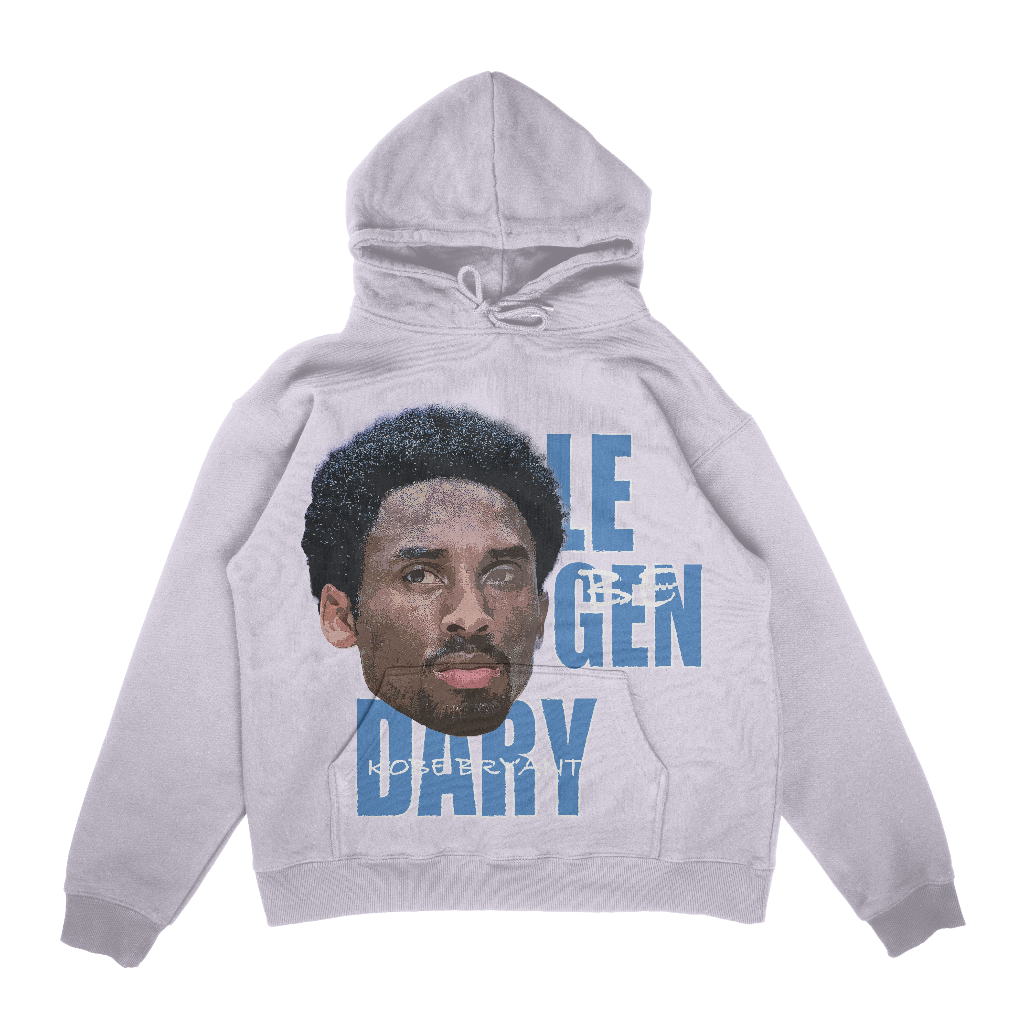Big Head Kobe Hoodie White